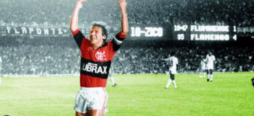 EM 1986, FLAMENGO 4 X 1 FLUMINENSE E SHOW DE ZICO