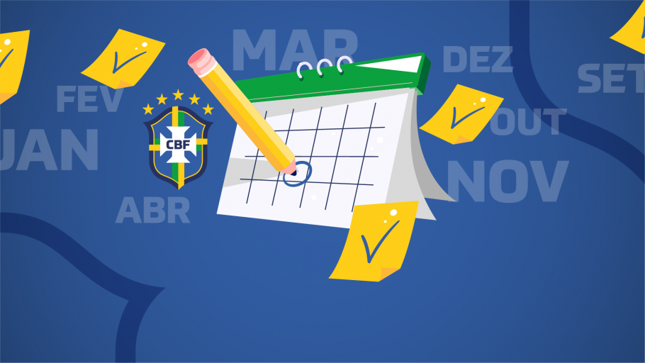 O CALENDÁRIO DO FUTEBOL BRASILEIRO E A LISTA DOS 128 CLUBES PRINCIPAIS